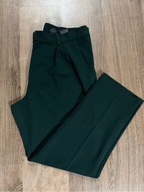 Classic Women’s Dress Pants - Dark Green